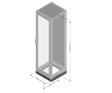 3D модель Шкаф электротехнический ABB ES2066VK