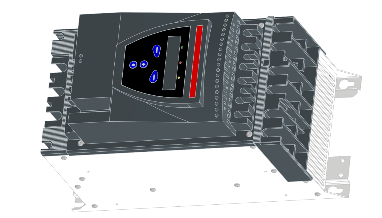3D модель Устройство плавного пуска ABB PST142