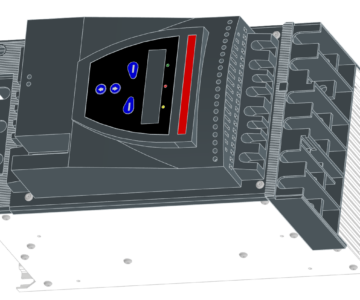 3D модель Устройство плавного пуска ABB PST142