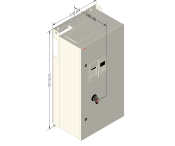 3D модель Частотный преобразователь переменного тока ABB ACH580