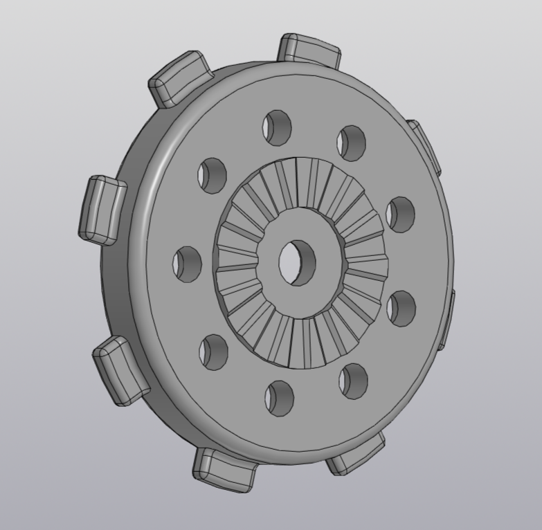 3D модель Адаптер "Мельницы" для АПС