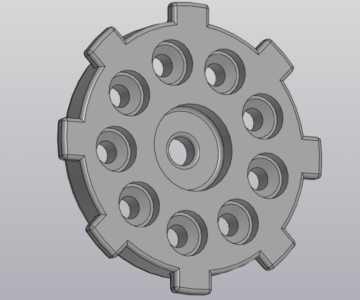 3D модель Адаптер "Мельницы" для АПС