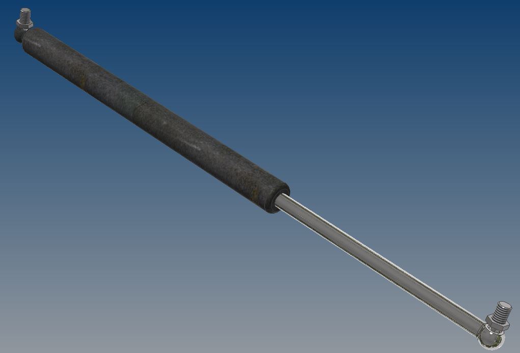 3D модель Амортизатор ВАЗ-2108 (2108-6308010)