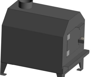 3D модель Буржуйка (3d модель, чертежи)