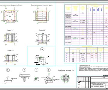 Чертеж Помещение насосной перекачки ЛВЖ