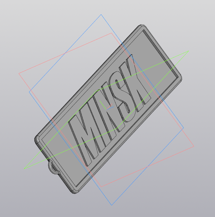 3D модель Набор брелоков советской мототехники