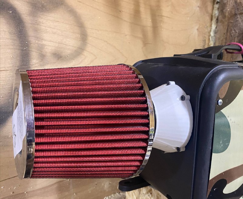 3D модель Переходник для дизельного автономного отопителя