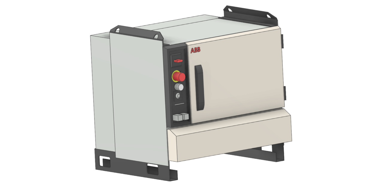 3D модель Промышленный контроллер ABB IRC5