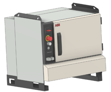 3D модель Промышленный контроллер ABB IRC5