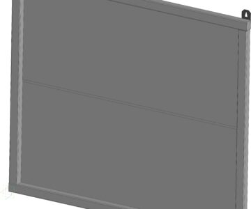 3D модель Стенд (доска) для объявлений