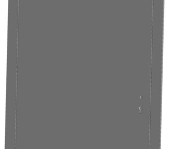 3D модель Дверь входная под проём 2065 х 873