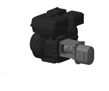 3D модель ДВС GX160+НШ