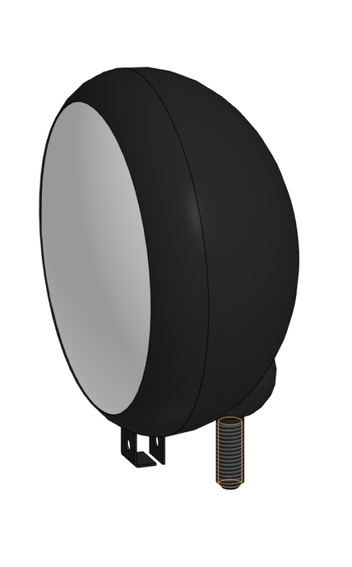 3D модель Фара ФГ-305 12v