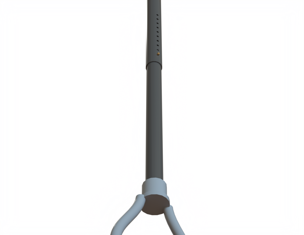 3D модель Лопата автомобильная складная