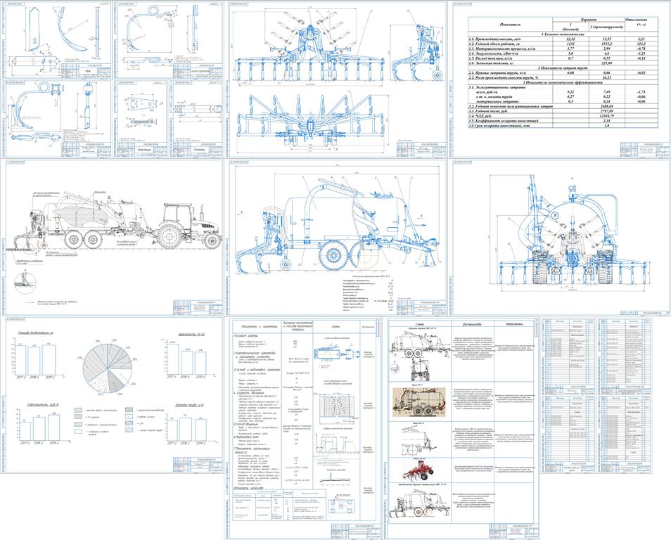Чертеж Техническое обеспечение внесения жидких органических удобрений под посадку картофеля в ОАО «Положевичи» Стародорожского района с модернизацией машины МЖТ-Ф-11