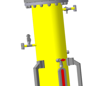3D модель Фильтр-сепаратор ФС-400 для ПНГ