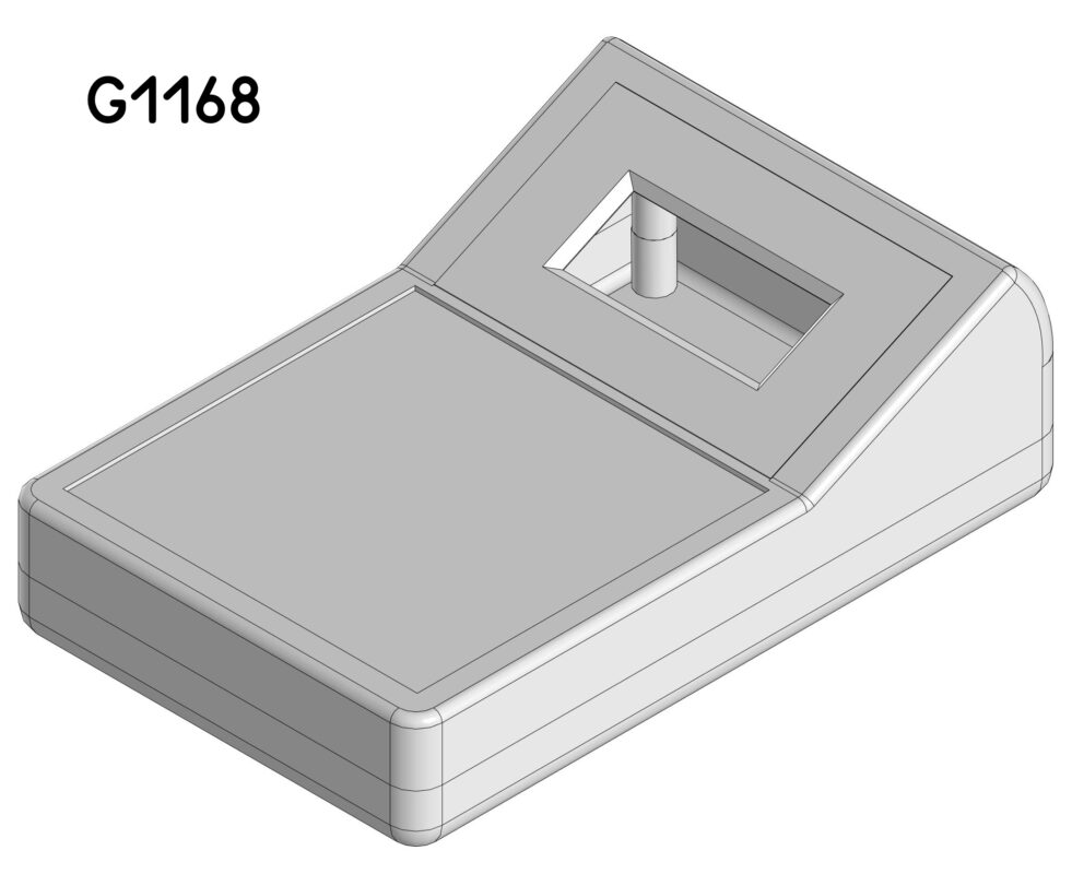 3D модель Приборные корпуса с окном для индикатора Gainta G11xx (BC)