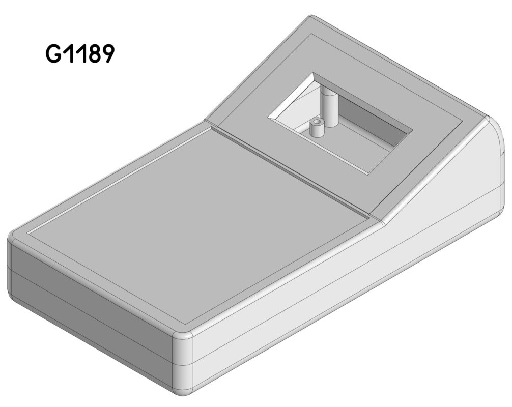 3D модель Приборные корпуса с окном для индикатора Gainta G11xx (BC)