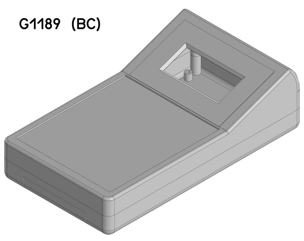 3D модель Приборные корпуса с окном для индикатора Gainta G11xx (BC)