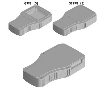 3D модель Портативные пластиковые корпуса большого размера Gainta G999 (O, S)