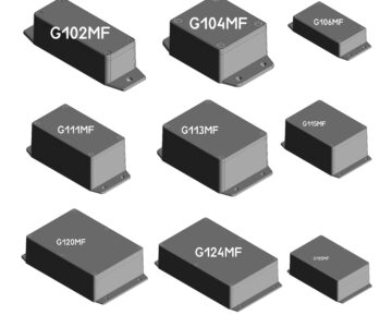 3D модель Влагозащищенные алюминиевые корпуса с фланцами Gainta серии G1xxMF