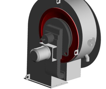 3D модель Горелка газомазутная РГМГ-4