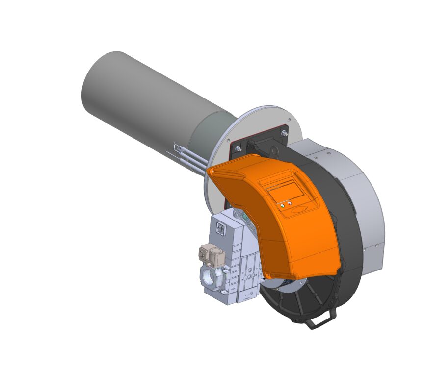 3D модель 3D модель газовой горелки BPM 800
