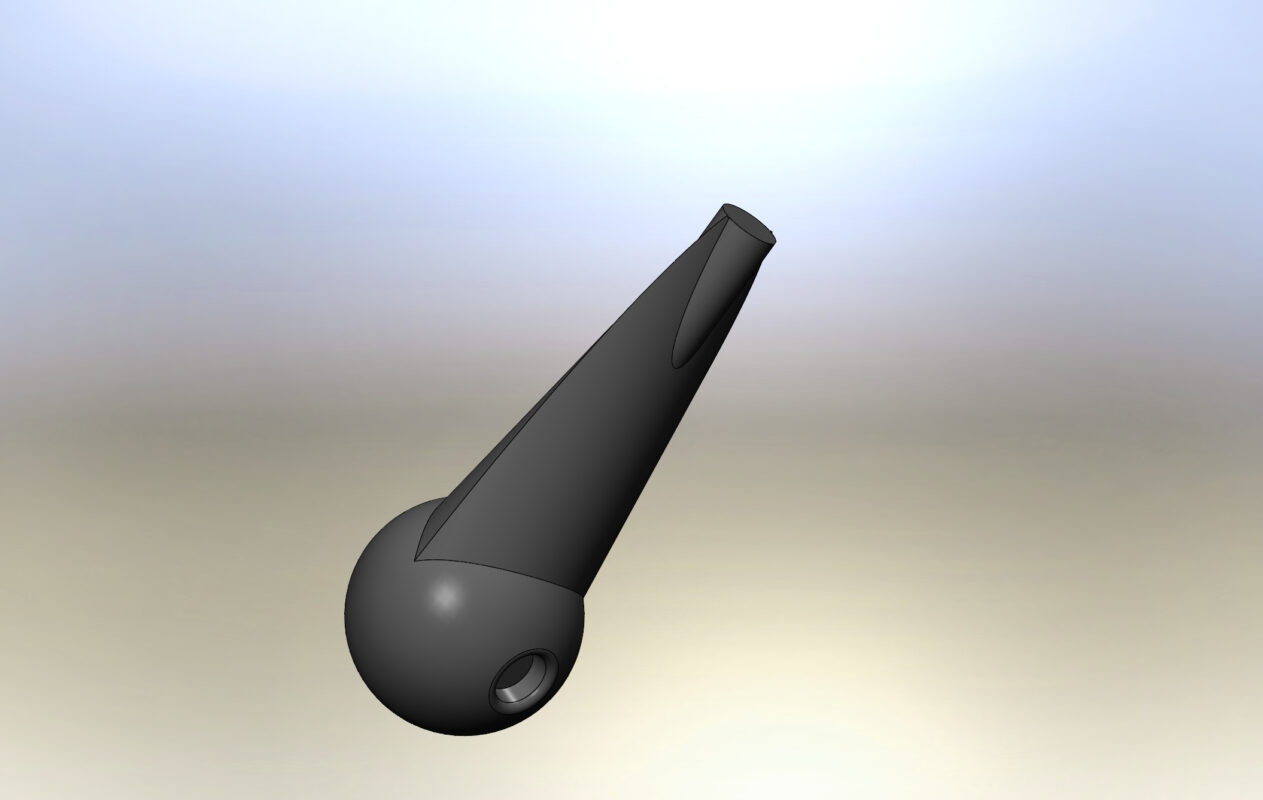 Чертеж Форма для литья рыболовных грузил