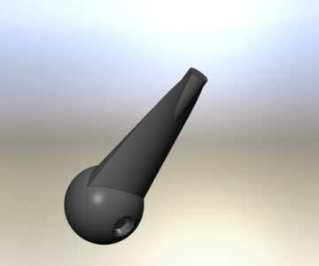 Чертеж Форма для литья рыболовных грузил