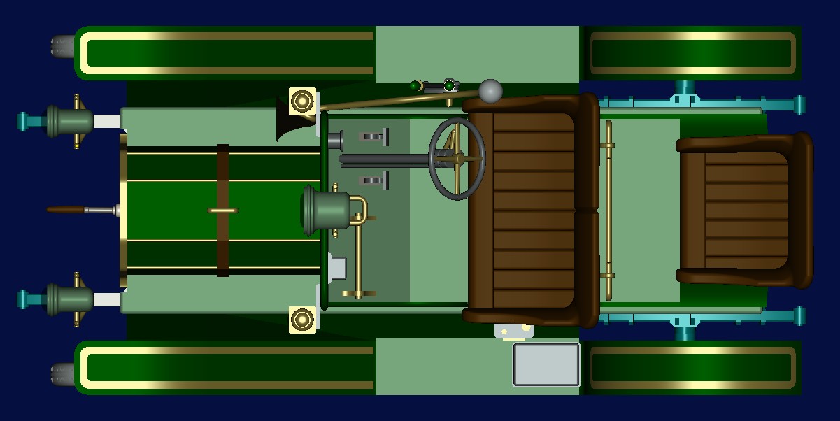 3D модель 3D-модель автомобиля international-harwester-1910