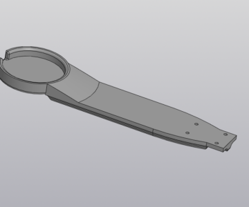 3D модель Хвостовик GPS модуля