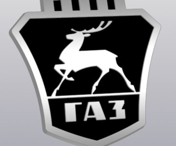 3D модель Эмблема (логотип) ГАЗ для а/м ГАЗ Volga Siber