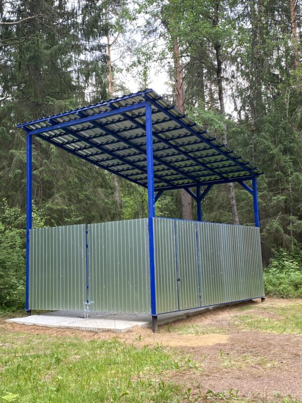 Чертеж Навес для пухто 3900х5400