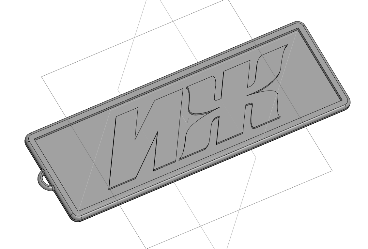 3D модель Набор брелоков советской мототехники