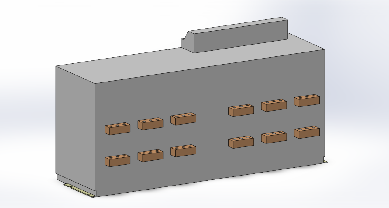 3D модель Воздушный автоматический выключатель Eaton Moeller серии IZM