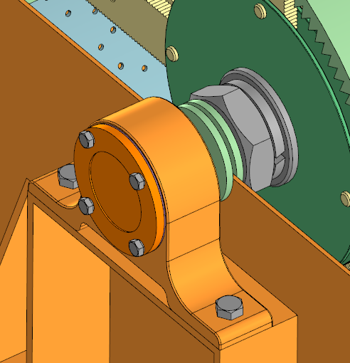 3D модель ММД Молотковая мельница-дробилка
