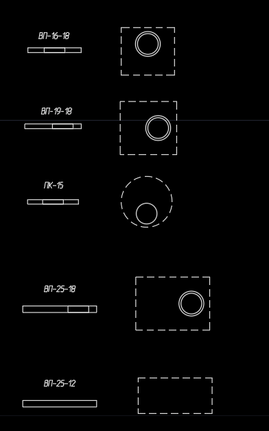 Чертеж Заготовки для схем по ДК
