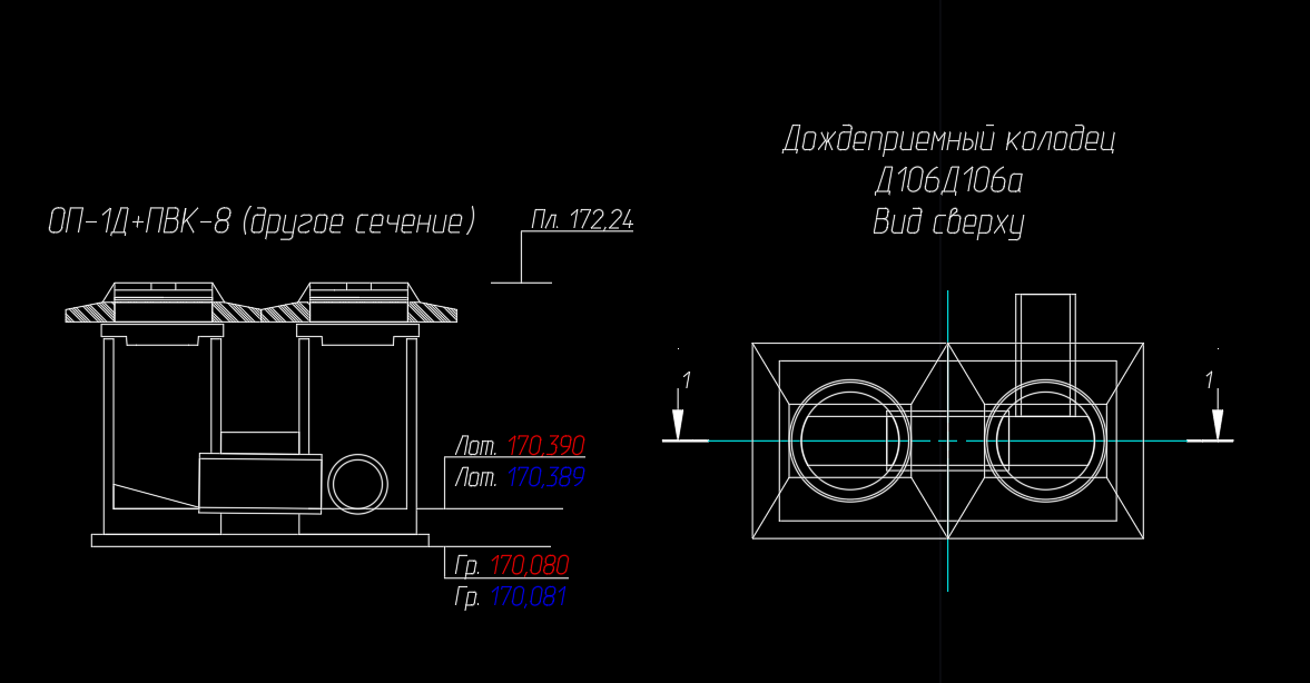 Чертеж Заготовки для схем по ДК
