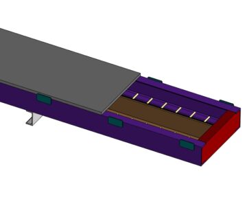 3D модель Кабельный лоток 6700х500х260