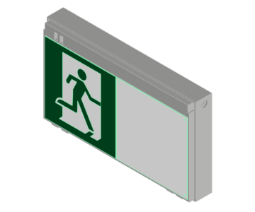 3D модель Аварийный LED-светильник Kaufel 226 501 R