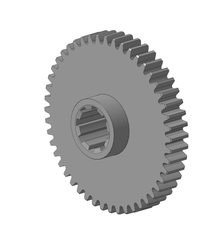 3D модель Шестерня для станка 16А20 d-32 мм