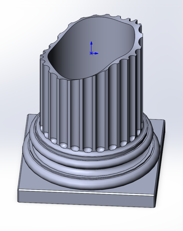 3D модель Ваза-Кашпо-Органайзер