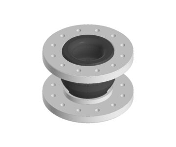 3D модель Компенсатор резиновый фланцевый КР ARM Ф