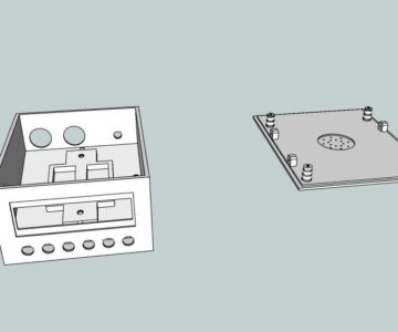 3D модель Корпус для металлоискателя Квазар АВР