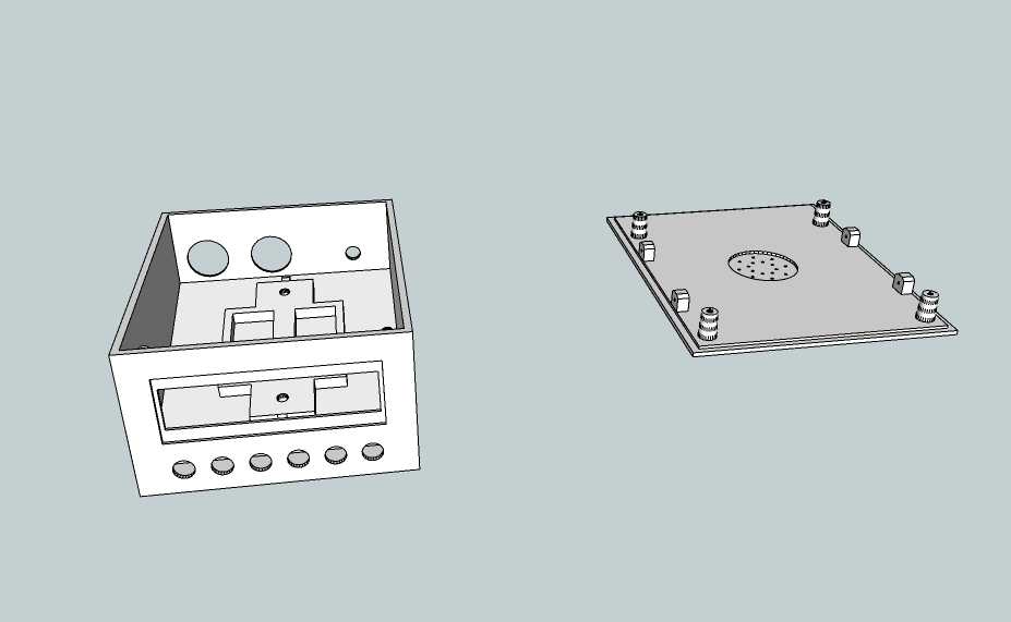 3D модель Корпус для металлоискателя Квазар АВР