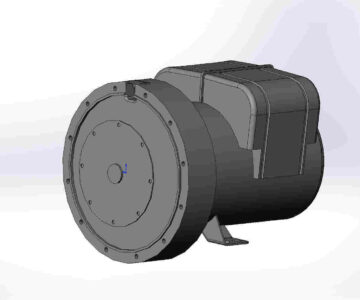 3D модель Альтернатор LEROY SUMMER TAL A40G