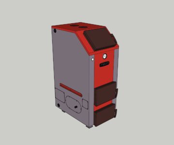 3D модель Котел Магнум КДГ 15