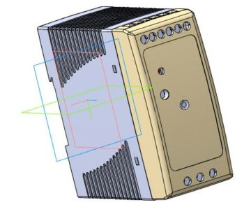 3D модель Источник питания MDR-40-12