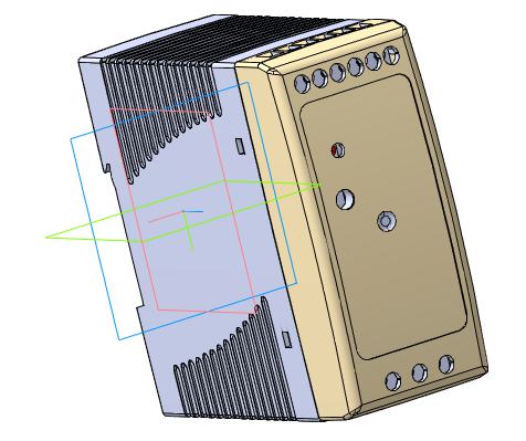 3D модель Источник питания MDR-40-12