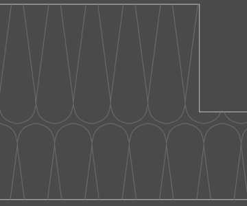 Чертеж Образец штриховки утеплителя для Autocad